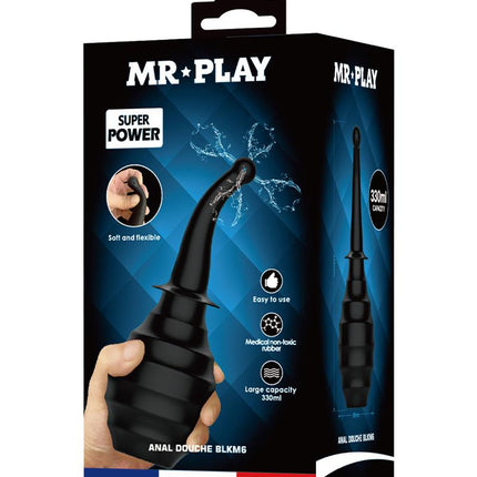 Mr. Play - Anaal Douche - Super Power - Gebogen Inbrengcanule-Erotiekvoordeel.nl