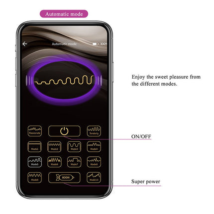 Pretty Love - Abner - Vibrerend Eitje - Met App Control - Roze-Erotiekvoordeel.nl