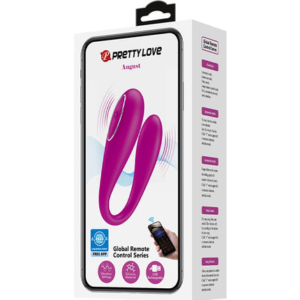 Pretty Love - August - G-Spot Vibrator - Met App Control - Dieproze-Erotiekvoordeel.nl