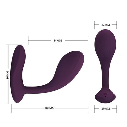 Pretty Love - Baird - Panty Vibrator - Draagbare Vibrator - Vibrerend Slipje - Met App Control-Erotiekvoordeel.nl
