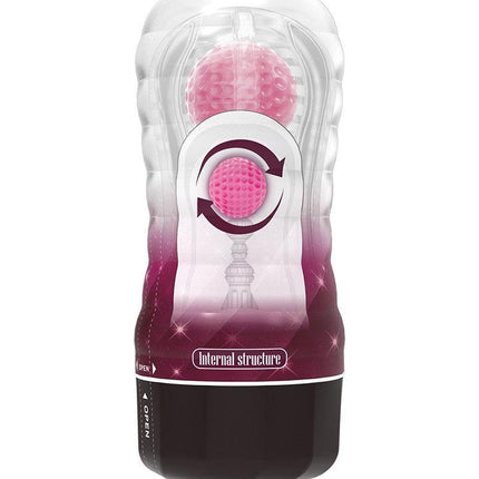 Pretty Love - Black Hole - Masturbator Cup - Met Rollende Bal Voor Extra Sensaties - Roze-Erotiekvoordeel.nl