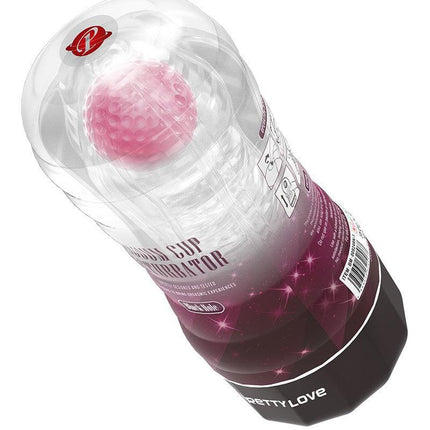 Pretty Love - Black Hole - Masturbator Cup - Met Rollende Bal Voor Extra Sensaties - Roze-Erotiekvoordeel.nl