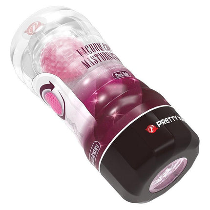 Pretty Love - Black Hole - Masturbator Cup - Met Rollende Bal Voor Extra Sensaties - Roze-Erotiekvoordeel.nl