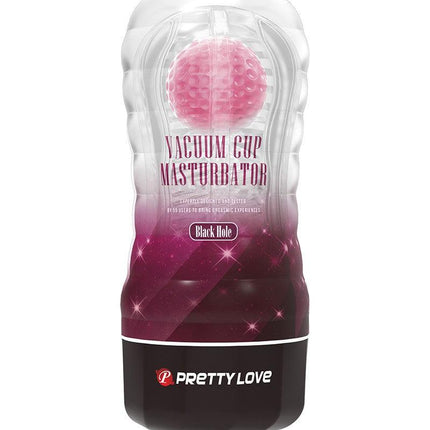 Pretty Love - Black Hole - Masturbator Cup - Met Rollende Bal Voor Extra Sensaties - Roze-Erotiekvoordeel.nl