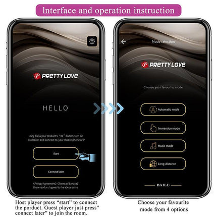 Pretty Love - Catalina - Draagbare Vibrator met App-bediening - Paars-Erotiekvoordeel.nl