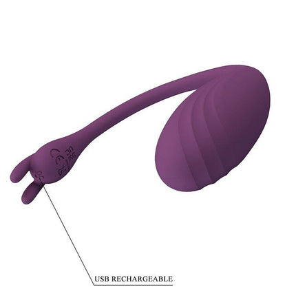 Pretty Love - Catalina - Draagbare Vibrator met App-bediening - Paars-Erotiekvoordeel.nl