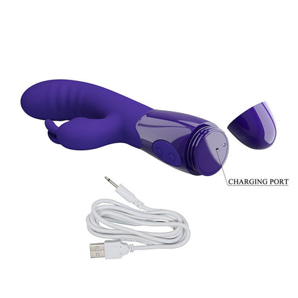 Pretty Love - Cerberus Youth - Rabbit Vibrator - Paars-Erotiekvoordeel.nl