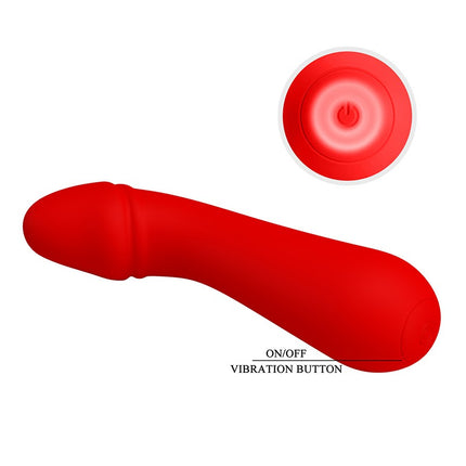 Pretty Love - Cetus - G-spot Vibrator - Rood-Erotiekvoordeel.nl