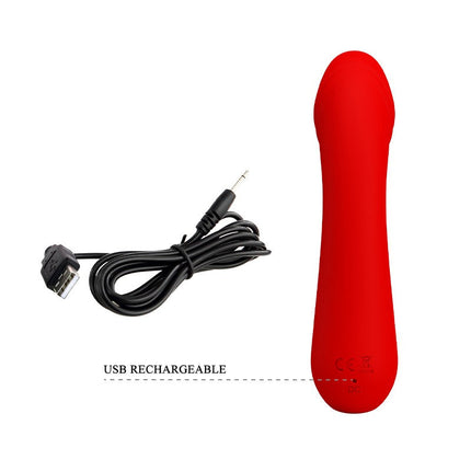 Pretty Love - Cetus - G-spot Vibrator - Rood-Erotiekvoordeel.nl