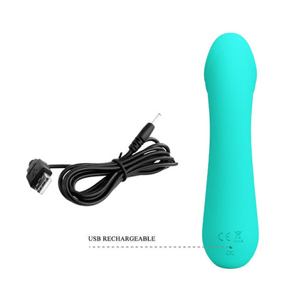 Pretty Love - Cetus - G-spot Vibrator - Turquoise-Erotiekvoordeel.nl