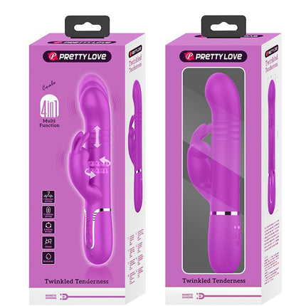 Pretty Love - Coale - Rabbit Vibrator - Dieproze-Erotiekvoordeel.nl