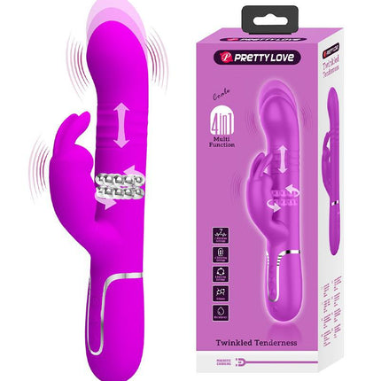 Pretty Love - Coale - Rabbit Vibrator - Dieproze-Erotiekvoordeel.nl