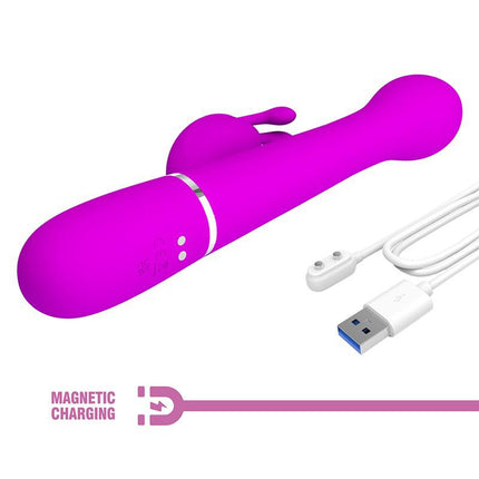 Pretty Love - Dejon - Rabbit Vibrator - Paars-Erotiekvoordeel.nl