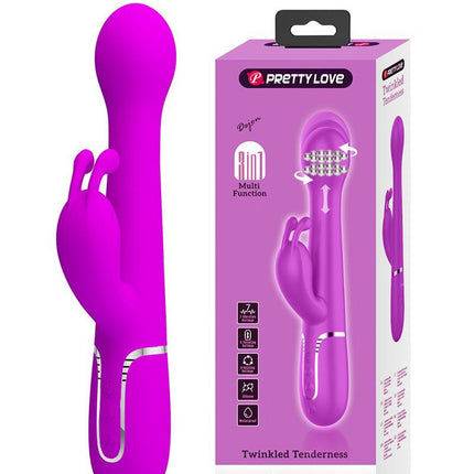 Pretty Love - Dejon - Rabbit Vibrator - Paars-Erotiekvoordeel.nl