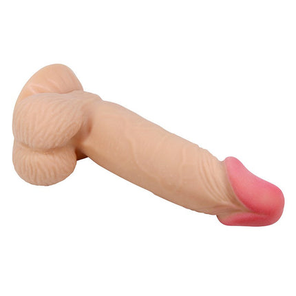 Pretty Love - Duvall - Sliding Skin Dildo - Lengte 19.4 cm - Ø 4.2 cm - Lichte Huidskleur-Erotiekvoordeel.nl