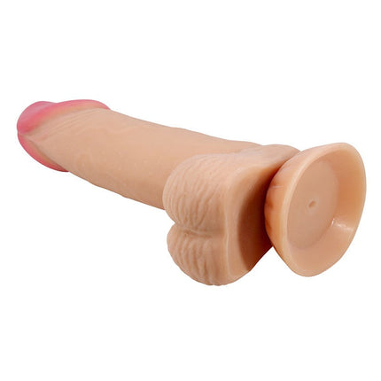 Pretty Love - Duvall - Sliding Skin Dildo - Lengte 19.4 cm - Ø 4.2 cm - Lichte Huidskleur-Erotiekvoordeel.nl