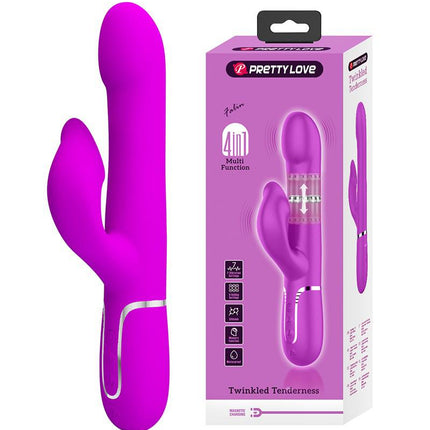 Pretty Love - Falin - Rabbit Vibrator - Paars-Erotiekvoordeel.nl