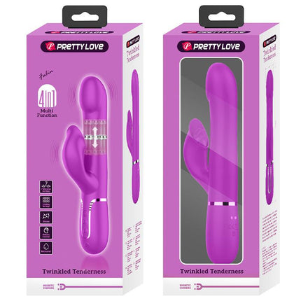 Pretty Love - Falin - Rabbit Vibrator - Paars-Erotiekvoordeel.nl