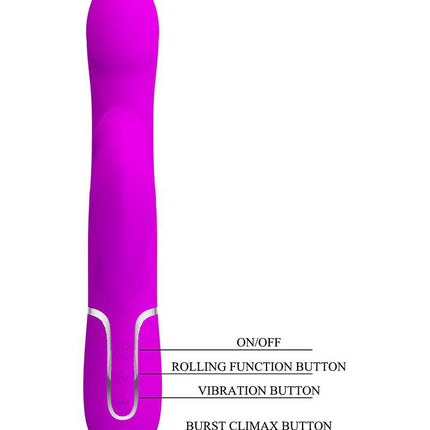 Pretty Love - Falin - Rabbit Vibrator - Paars-Erotiekvoordeel.nl