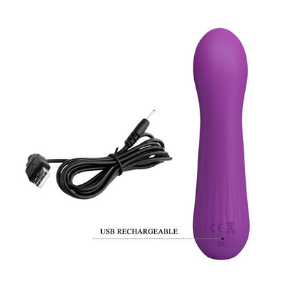Pretty Love - Faun - Buigzame G-Spot Vibrator - Paars-Erotiekvoordeel.nl