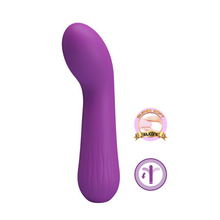 Pretty Love - Faun - Buigzame G-Spot Vibrator - Paars-Erotiekvoordeel.nl