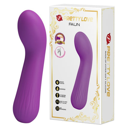 Pretty Love - Faun - Buigzame G-Spot Vibrator - Paars-Erotiekvoordeel.nl