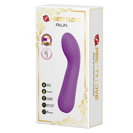 Pretty Love - Faun - Buigzame G-Spot Vibrator - Paars-Erotiekvoordeel.nl