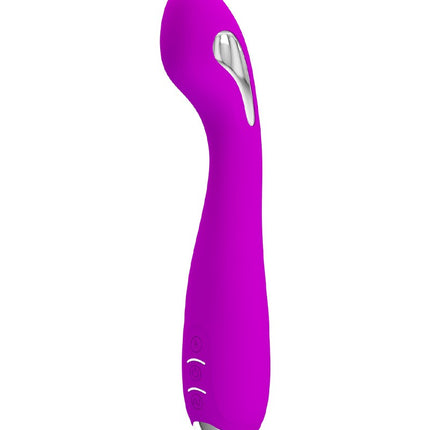 Pretty Love - Hector - G-Spot E-stim Vibrator met Electroshock - Met App Control - Paars-Erotiekvoordeel.nl