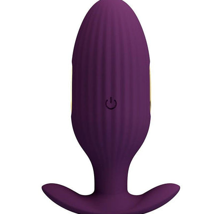 Pretty Love - Jefferson - Vibrerende E-stim Buttplug - Met App Control - Electroshock - Paars-Erotiekvoordeel.nl