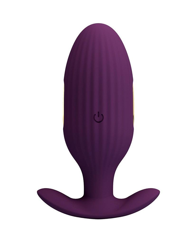 Pretty Love - Jefferson - Vibrerende E-stim Buttplug - Met App Control - Electroshock - Paars-Erotiekvoordeel.nl