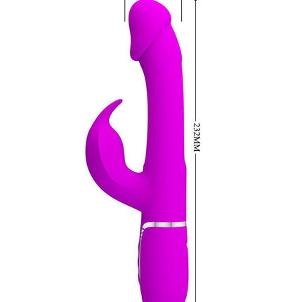 Pretty Love - Kampas - Rabbit Vibrator - Paars-Erotiekvoordeel.nl