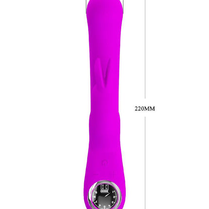 Pretty Love - Lamar - Rabbit Vibrator- Tarzan Vibrator - Met LCD Display - Dieproze-Erotiekvoordeel.nl