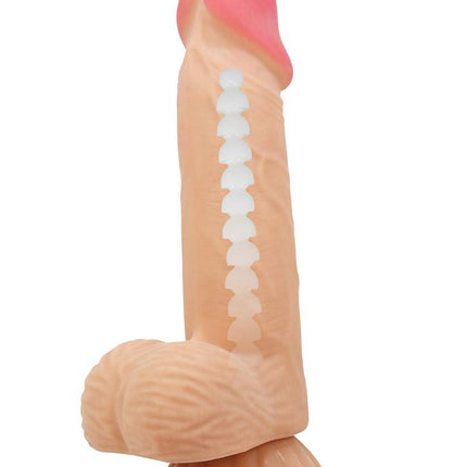 Pretty Love - Lisle - Sliding Skin Dildo - 20.6 x 4.4 cm - Lichte Huidskleur-Erotiekvoordeel.nl