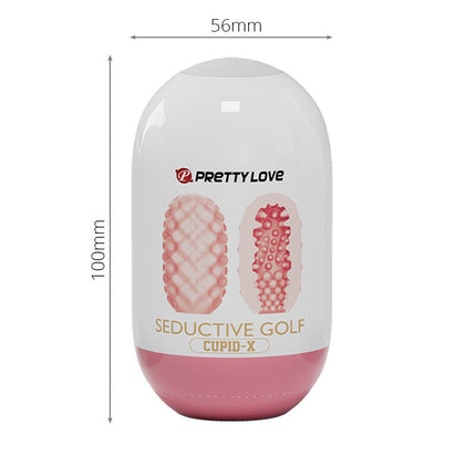 Pretty Love - Masturbator Ei - Seductive Golf - Roze-Erotiekvoordeel.nl
