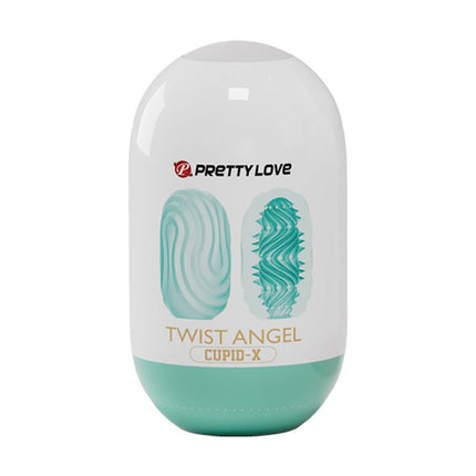 Pretty Love - Masturbator Ei - Twist Angel - Mintgroen-Erotiekvoordeel.nl