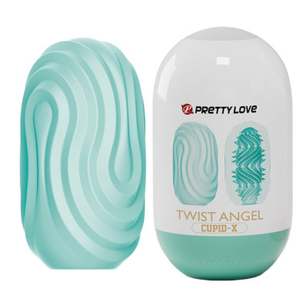 Pretty Love - Masturbator Ei - Twist Angel - Mintgroen-Erotiekvoordeel.nl