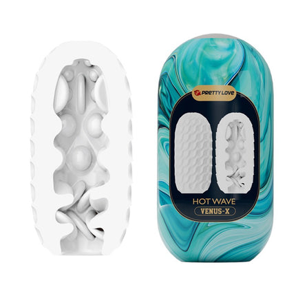 Pretty Love - Masturbator Ei - Venus X - Turquoise-Erotiekvoordeel.nl