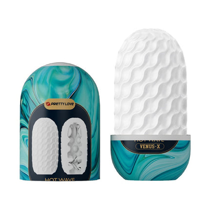 Pretty Love - Masturbator Ei - Venus X - Turquoise-Erotiekvoordeel.nl