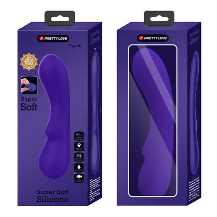 Pretty Love - Matt - G-Spot Vibrator - Flexibele Schacht - 12 Standen - Paars-Erotiekvoordeel.nl