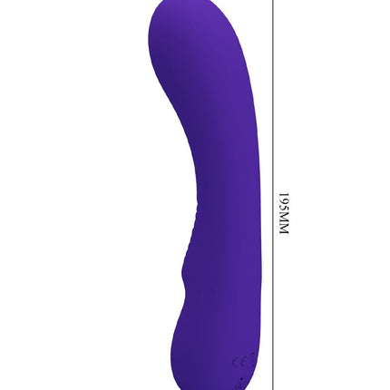 Pretty Love - Matt - G-Spot Vibrator - Flexibele Schacht - 12 Standen - Paars-Erotiekvoordeel.nl