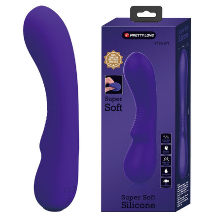 Pretty Love - Matt - G-Spot Vibrator - Flexibele Schacht - 12 Standen - Paars-Erotiekvoordeel.nl