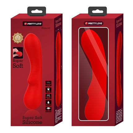 Pretty Love - Matt - G-Spot Vibrator - Flexibele Schacht - 12 Standen - Rood-Erotiekvoordeel.nl