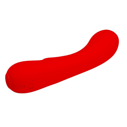 Pretty Love - Matt - G-Spot Vibrator - Flexibele Schacht - 12 Standen - Rood-Erotiekvoordeel.nl