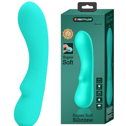 Pretty Love - Matt - G-Spot Vibrator - Flexibele Schacht - 12 Standen -Turquoise-Erotiekvoordeel.nl