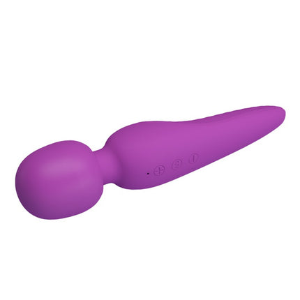 Pretty Love - Meredith - Wand Vibrator - 12 Standen - Waterproof - Paars-Erotiekvoordeel.nl