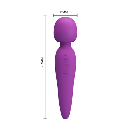 Pretty Love - Meredith - Wand Vibrator - 12 Standen - Waterproof - Paars-Erotiekvoordeel.nl