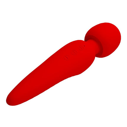 Pretty Love - Meredith - Wand Vibrator - 12 Standen - Waterproof - Rood-Erotiekvoordeel.nl