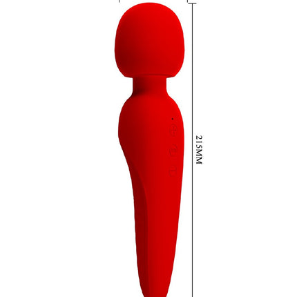 Pretty Love - Meredith - Wand Vibrator - 12 Standen - Waterproof - Rood-Erotiekvoordeel.nl