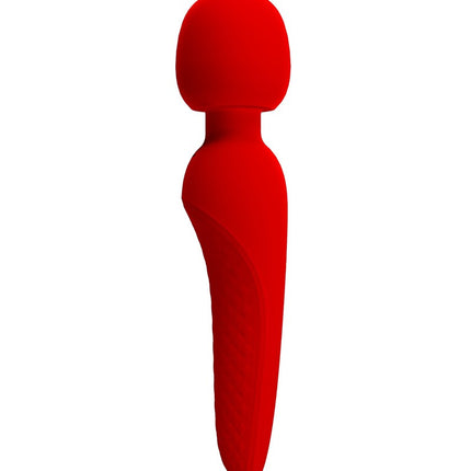 Pretty Love - Meredith - Wand Vibrator - 12 Standen - Waterproof - Rood-Erotiekvoordeel.nl