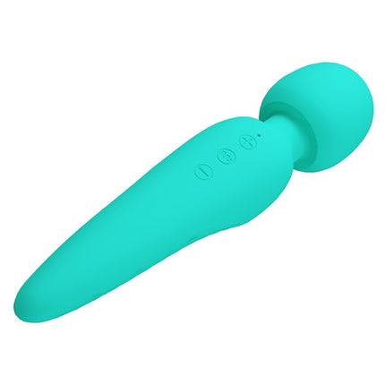 Pretty Love - Meredith - Wand Vibrator - 12 Standen - Waterproof - Turquoise-Erotiekvoordeel.nl
